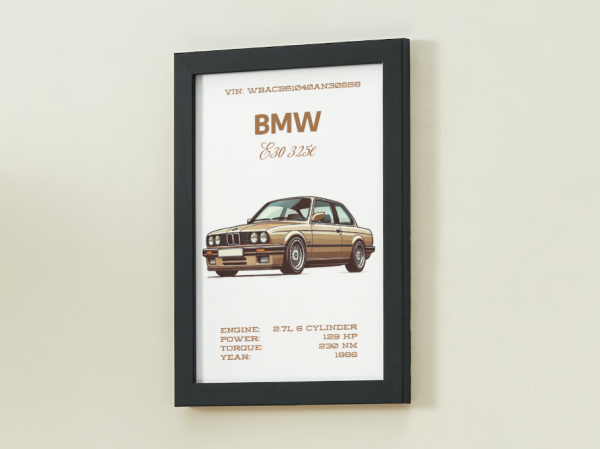 BMW E30 Coupe - Afbeelding 2
